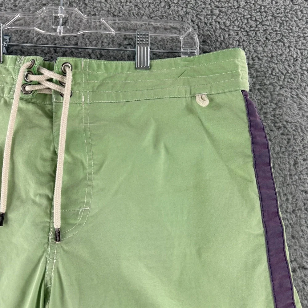 Polo Ralph Lauren Swim Trunks Mens Medium Green 7.5